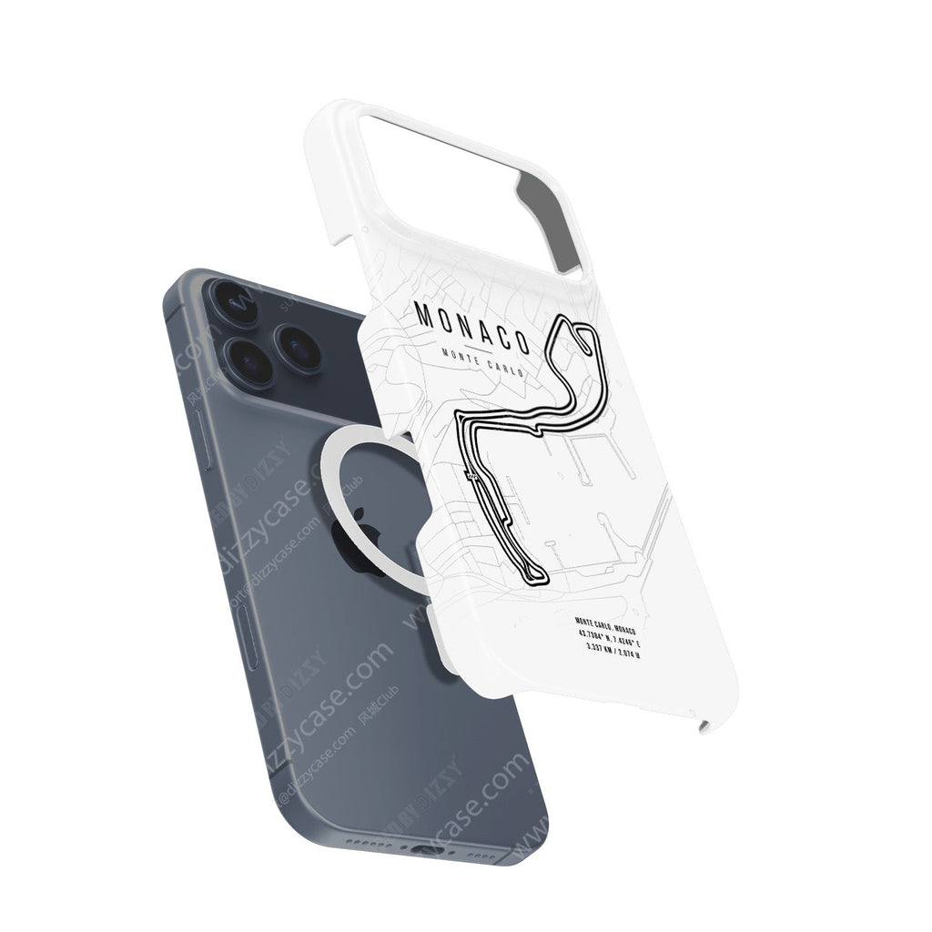 Monaco GP iPhone Case ?¡ìC Circuit de Monaco Track Map Design