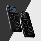 Melbourne F1 Track Map Grand Prix - iPhone Case