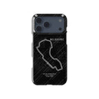 Melbourne F1 Track Map Grand Prix - iPhone Case