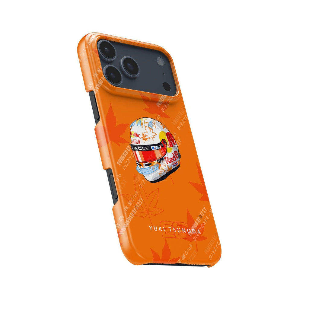 Yuki Tsunoda 2025 Helmet Phone Case ?¡ìC F1 Racing Livery (For iPhone)