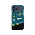 Fernando Alonso AMR25 FA14 Phone Case ?¡ìC F1 Livery Edition (iPhone Series)