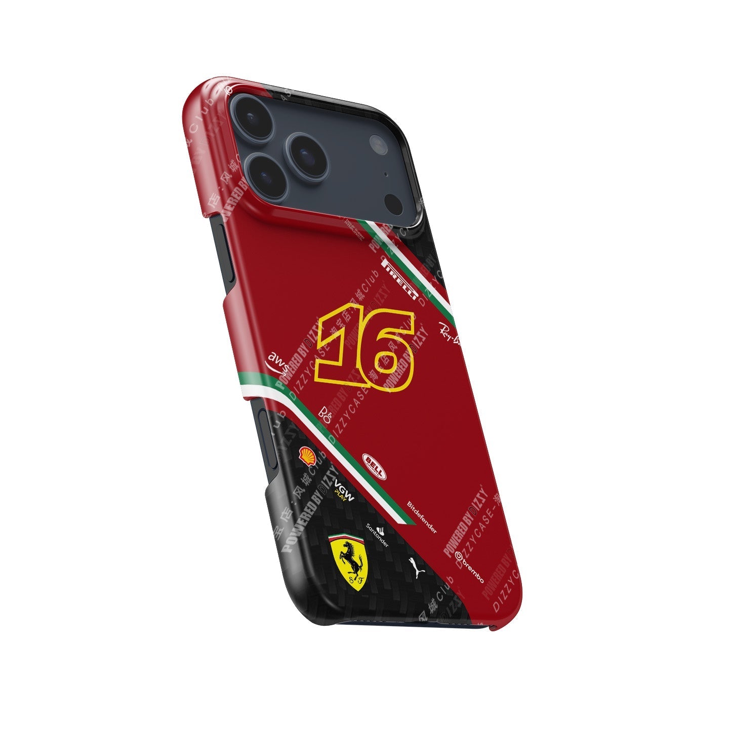 Charles Leclerc CL16 2025 F1 Phone Case