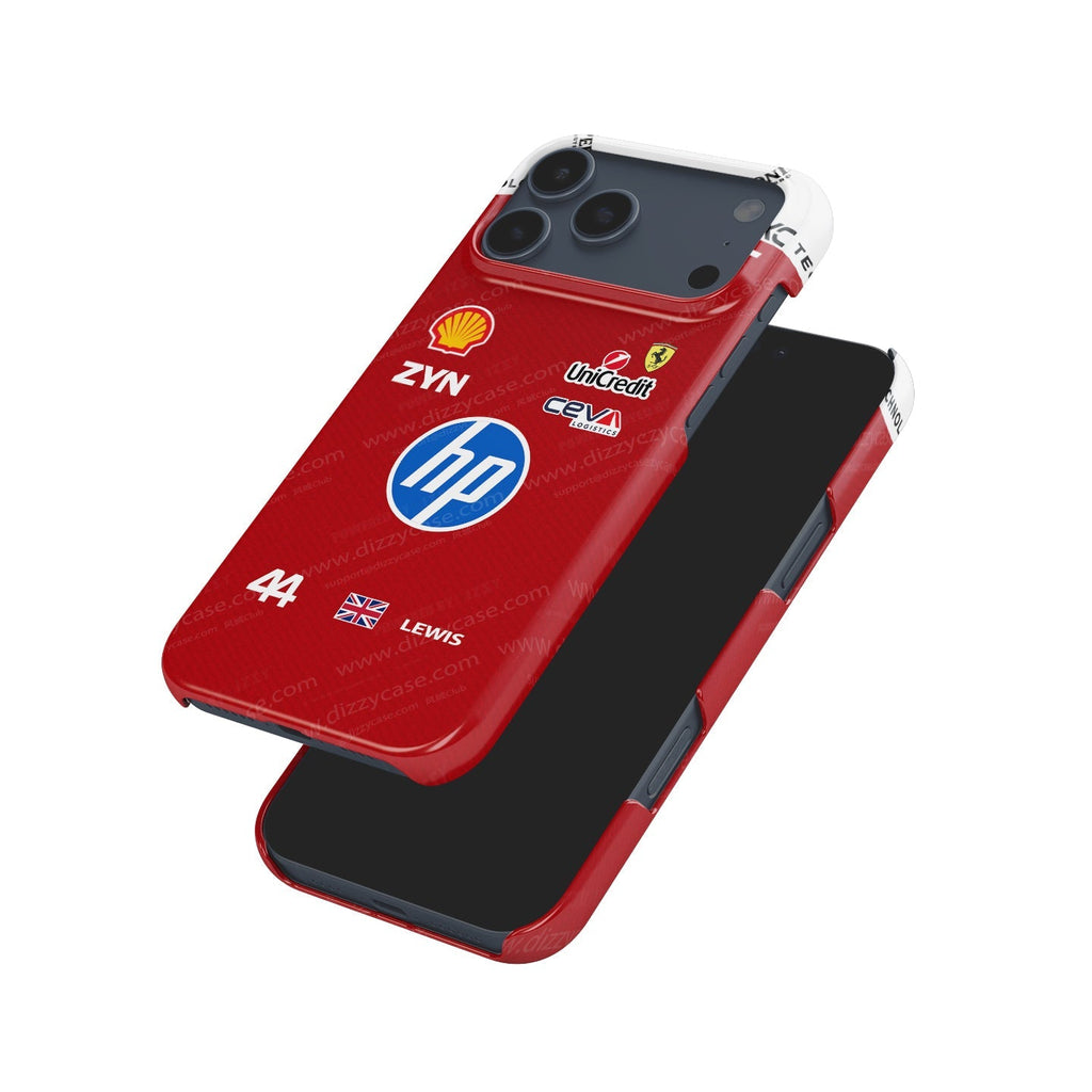 Lewis Hamilton 2026 Ferrari Race Suit Livery - iPhone Case