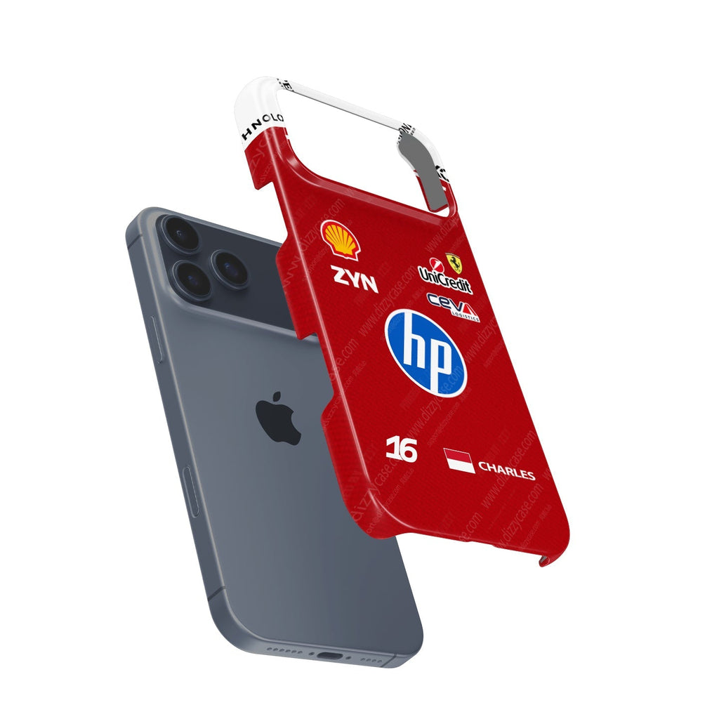 Charles Leclerc 2026 Race Suit Livery - iPhone Case