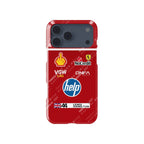 Lewis Hamilton Ferrari Parody Race Suit Phone Case ?¡ìC Satirical ???HELP??¨¤ Edition (for iPhone)