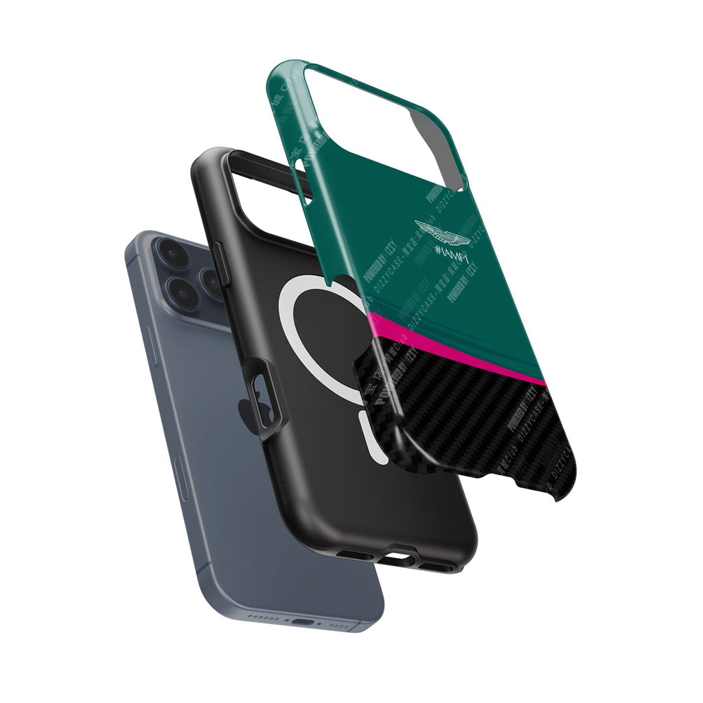 Aston Martin AMR21 Livery Case ?¡ìC Apple iPhone Models