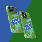 Alex Albon 2025 Singapore GP Helmet iPhone Case ?¡ìC UNICEF Charity Edition