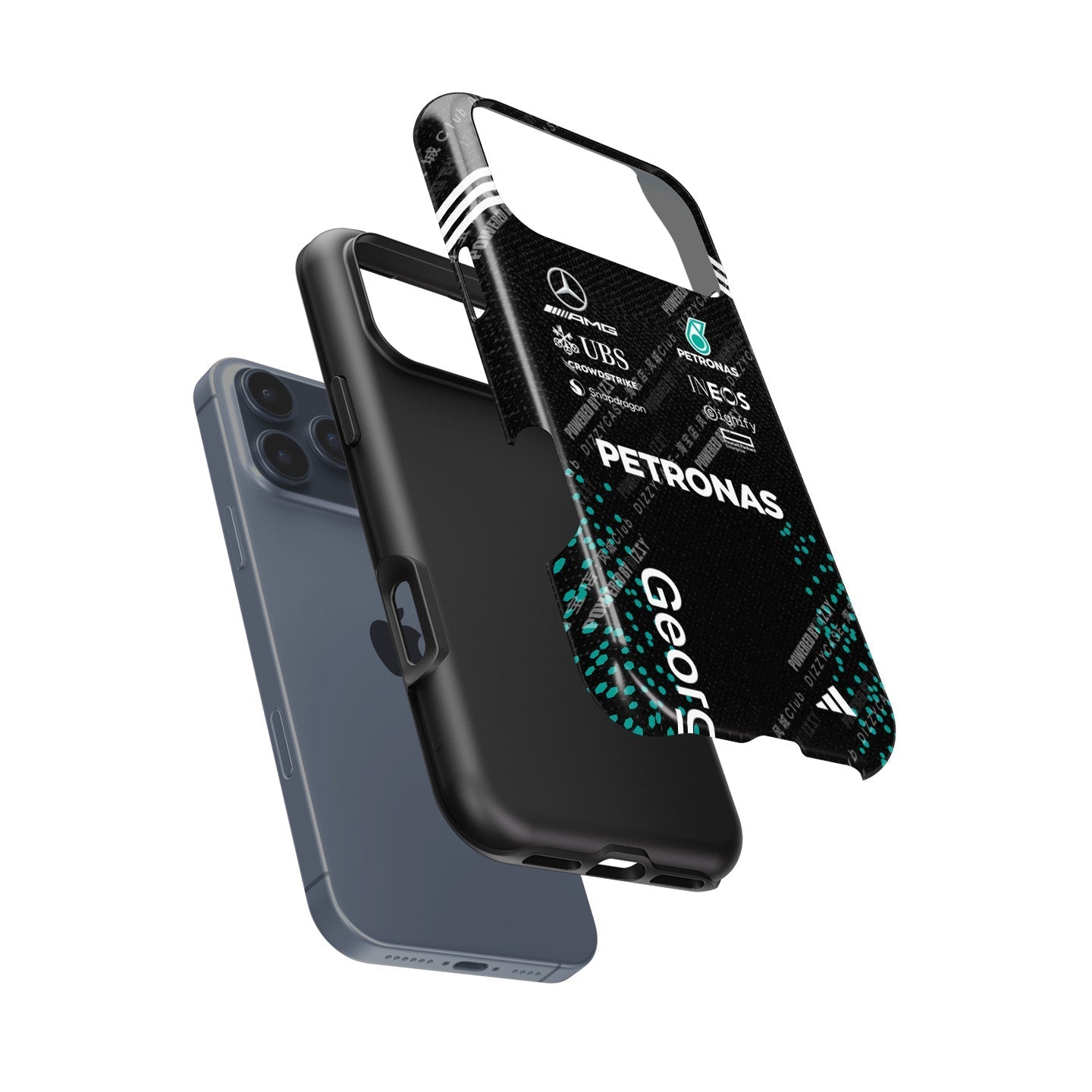 George Russell 2025 Mercedes F1 Race Suit Phone Case ?¡ìC AMG Petronas Edition