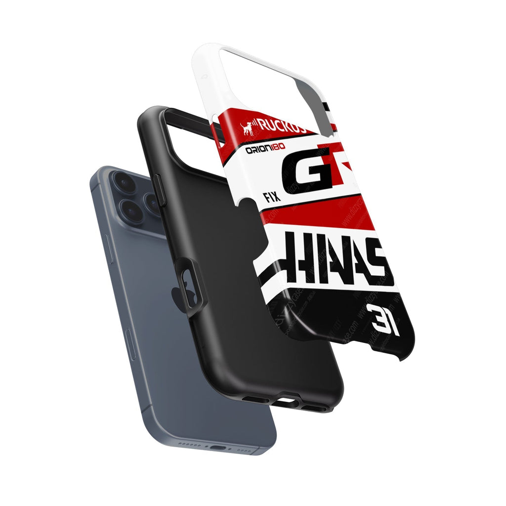 Esteban Ocon #31 Haas x Toyota GR 2026 Livery - iPhone Case