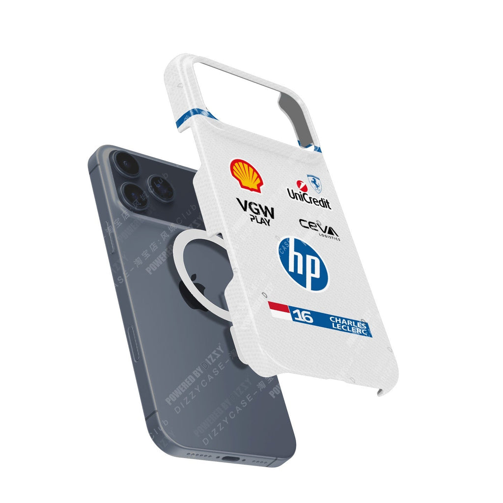 Charles Leclerc 2025 Monaco GP Phone Case ?¡ìC Race Suit Tribute (For iPhone)