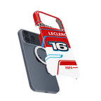 Charles Leclerc 2026 Helmet Livery - iPhone Case