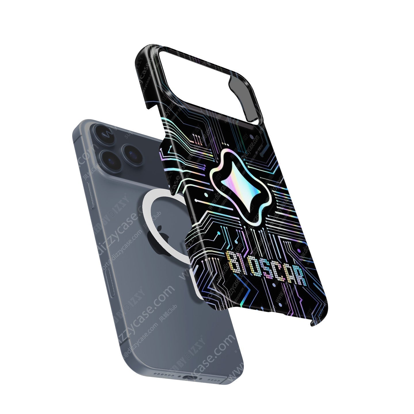Oscar Piastri 2025 USGP Helmet Phone Case ?¡ìC Gemini Tech Edition for iPhone