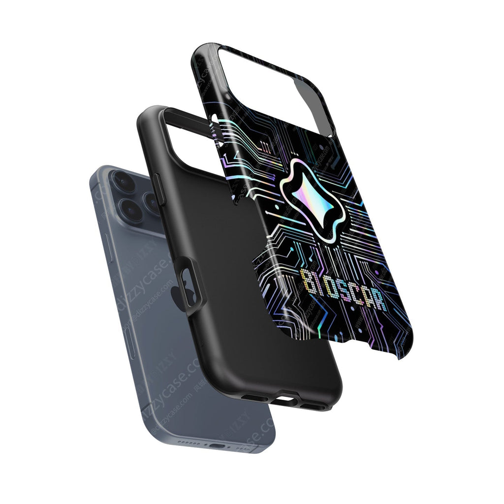 Oscar Piastri 2025 USGP Helmet Phone Case ?¡ìC Gemini Tech Edition for iPhone