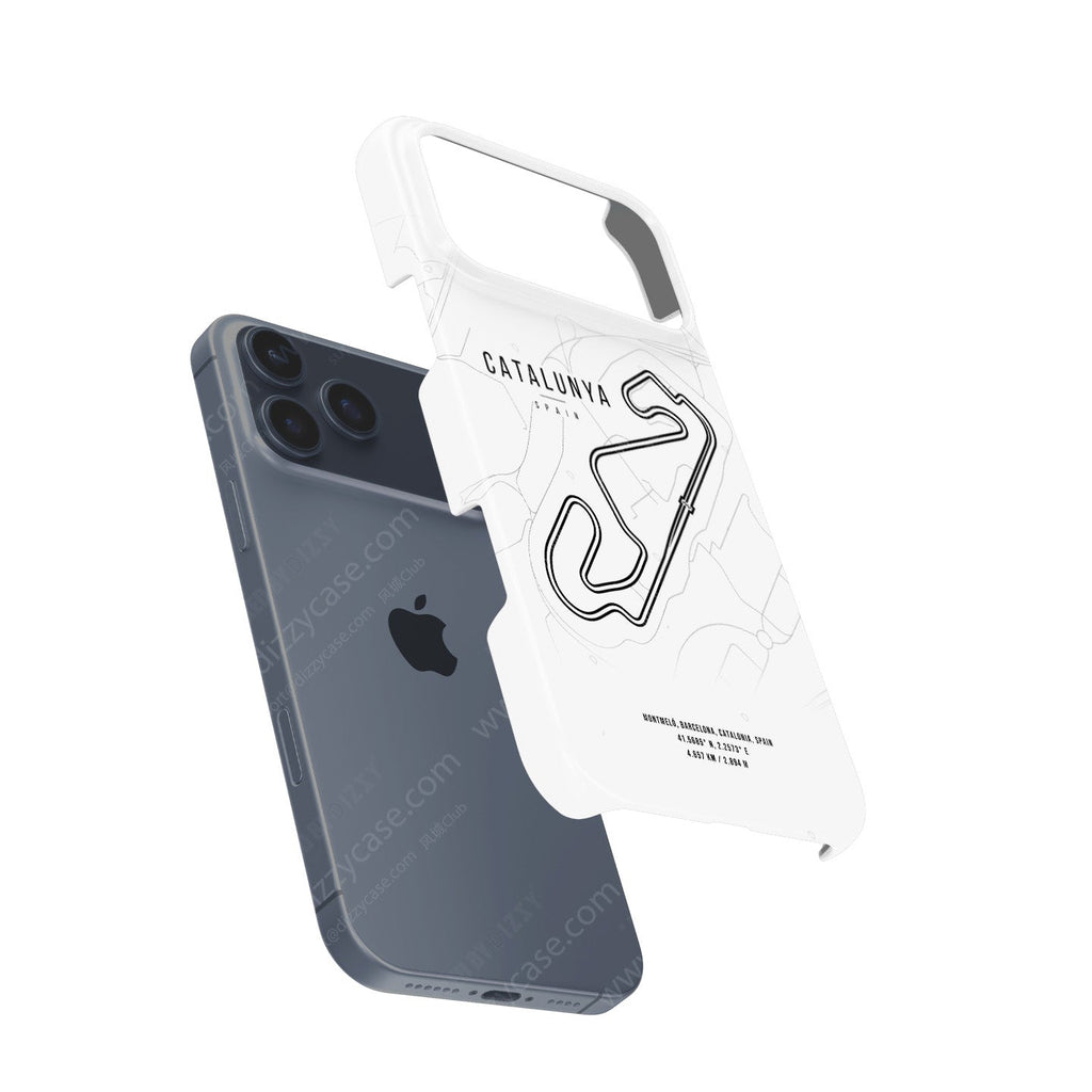 Circuit de Barcelona-Catalunya Grand Prix F1 Track - iPhone Case