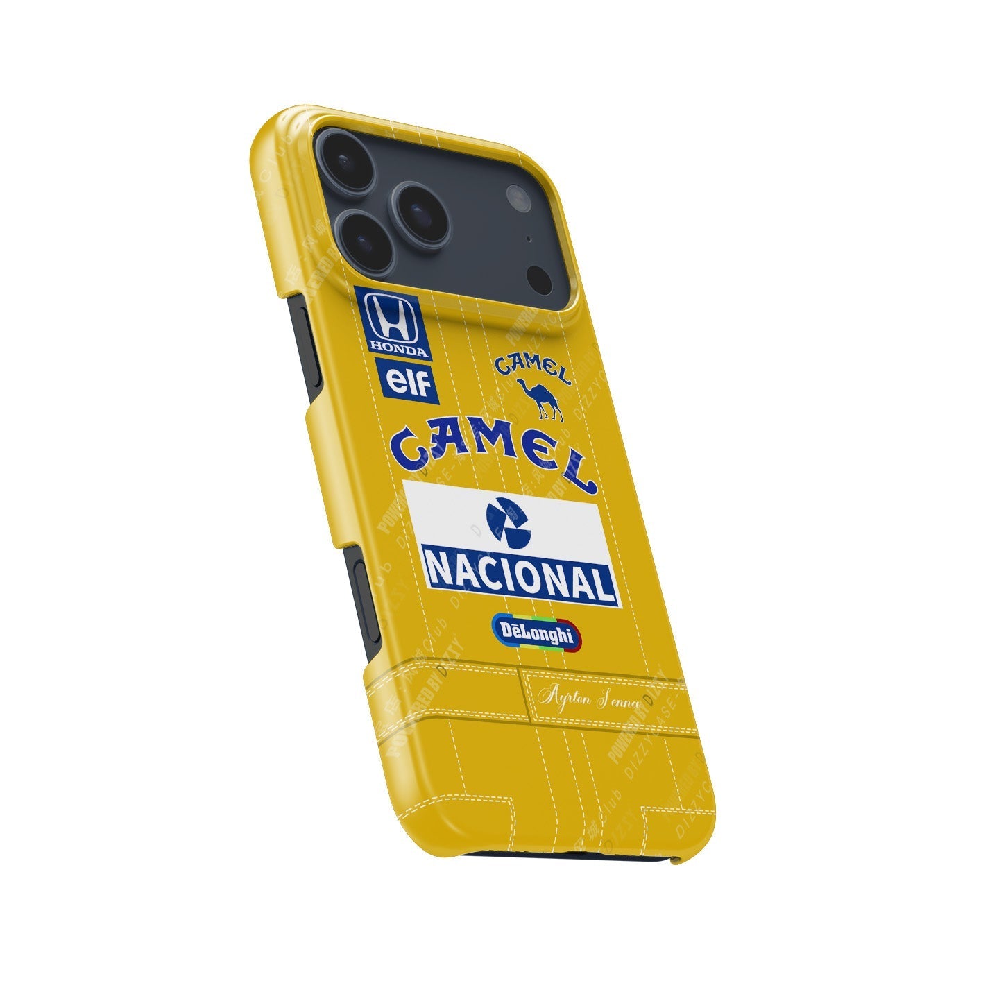 Ayrton Senna Lotus 99T 1987 Livery Phone Case - Apple Models