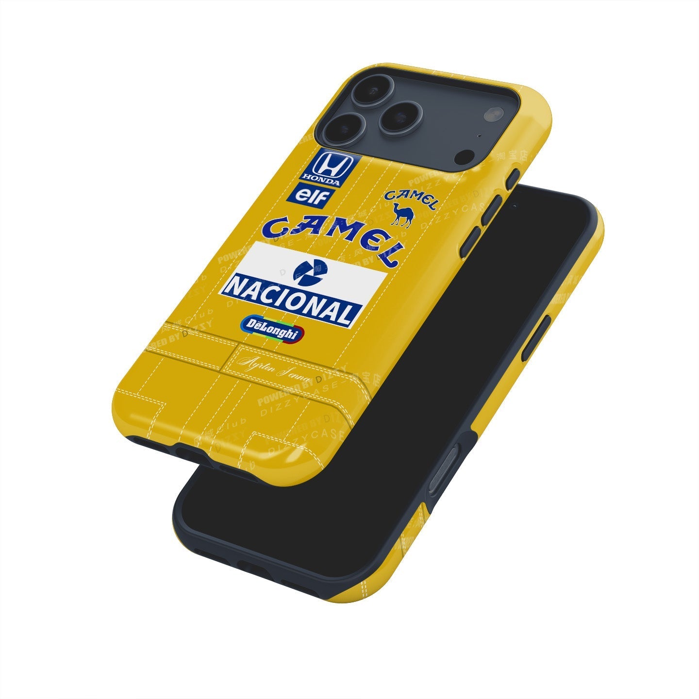 Ayrton Senna Lotus 99T 1987 Livery Phone Case - Apple Models