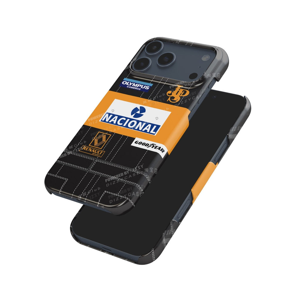 Ayrton Senna 1985 Lotus Racing Overall Phone Case