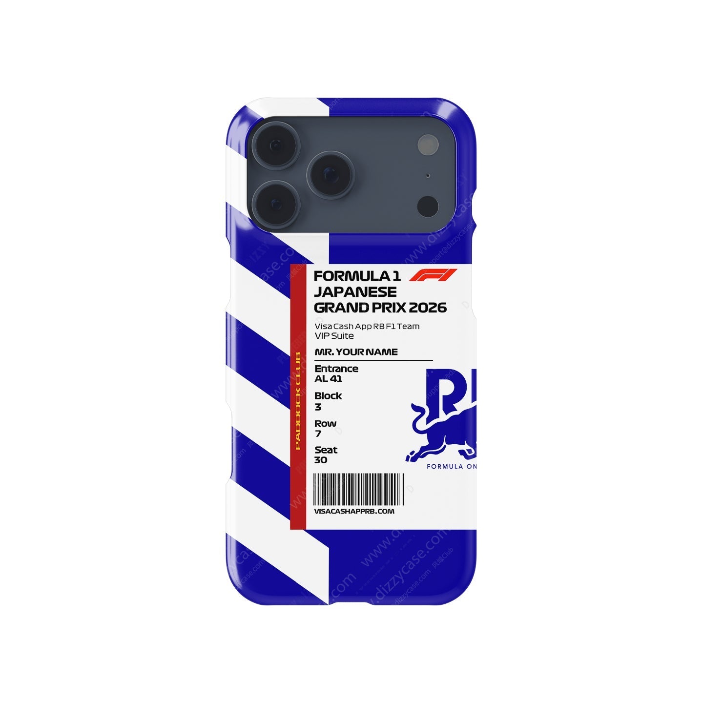 Custom VCARB VIP Pass iPhone Case - Japan 2026 (Suzuka)