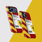 Custom Ferrari VIP Pass iPhone Case - 2026 Monaco Edition
