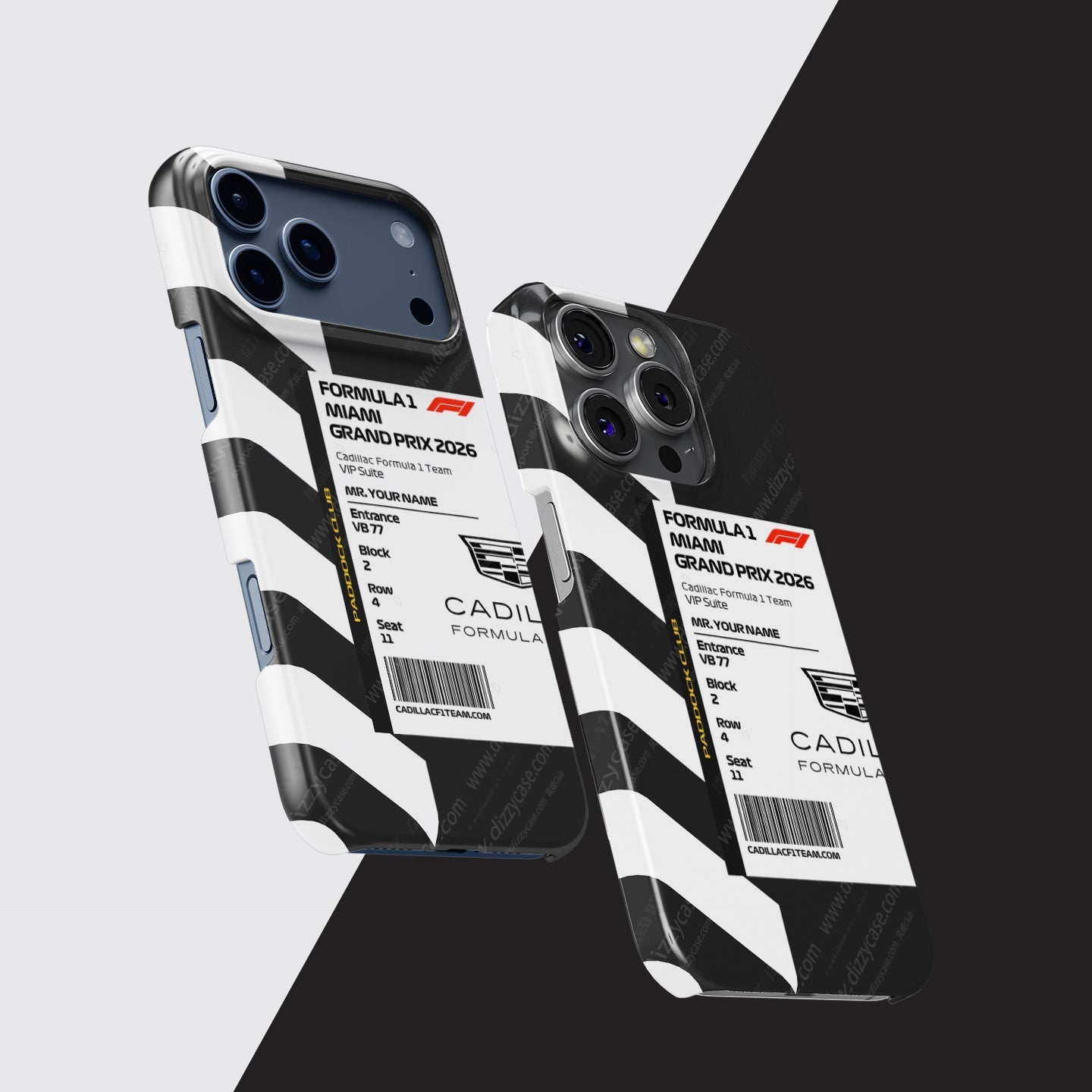 Custom Cadillac VIP Pass iPhone Case - Miami 2026
