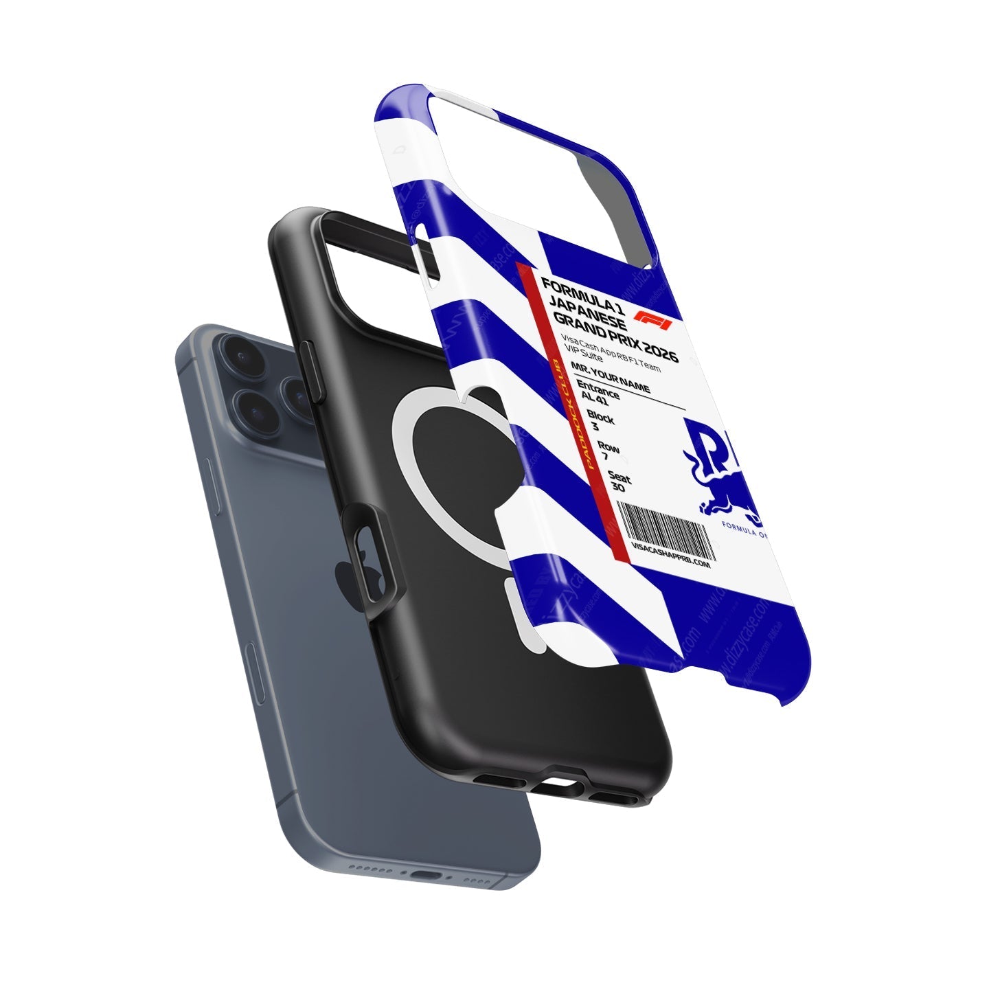 Custom VCARB VIP Pass iPhone Case - Japan 2026 (Suzuka)