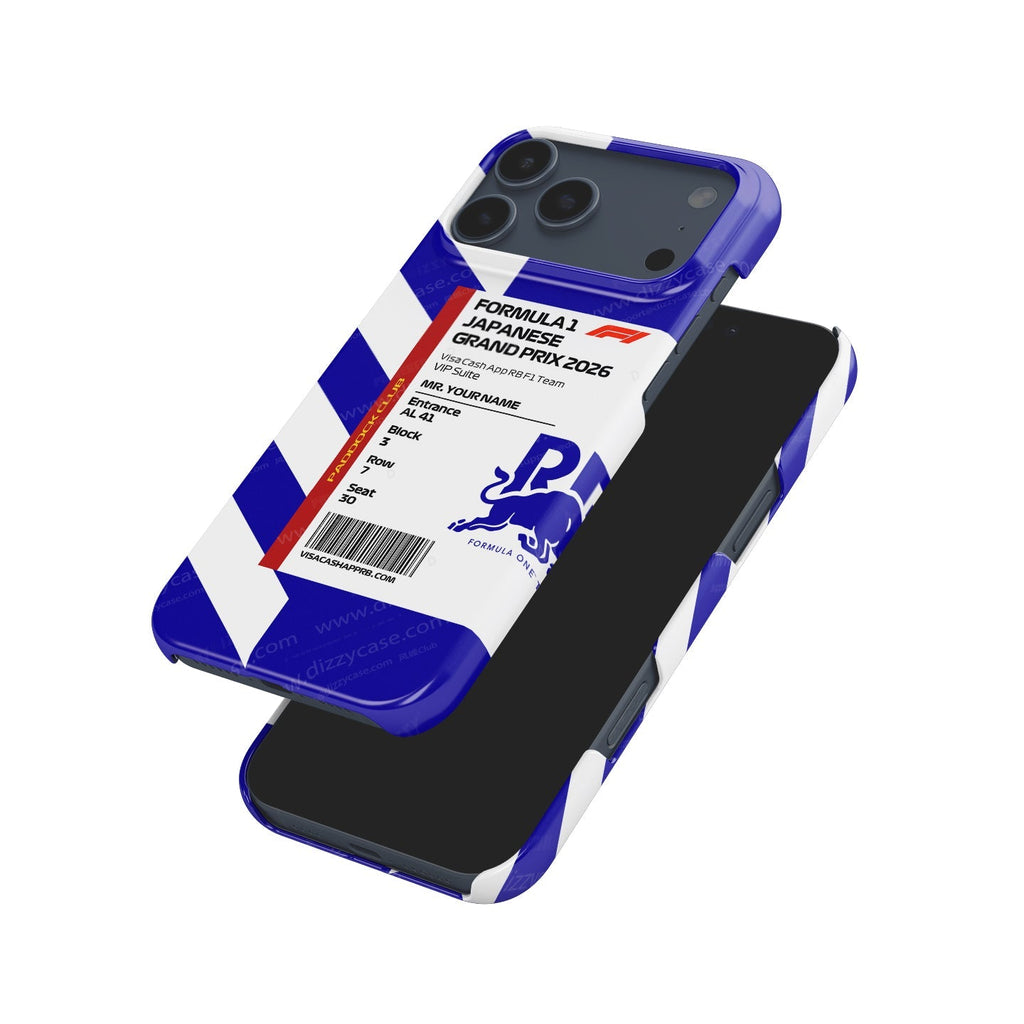 Custom VCARB VIP Pass iPhone Case - Japan 2026 (Suzuka)