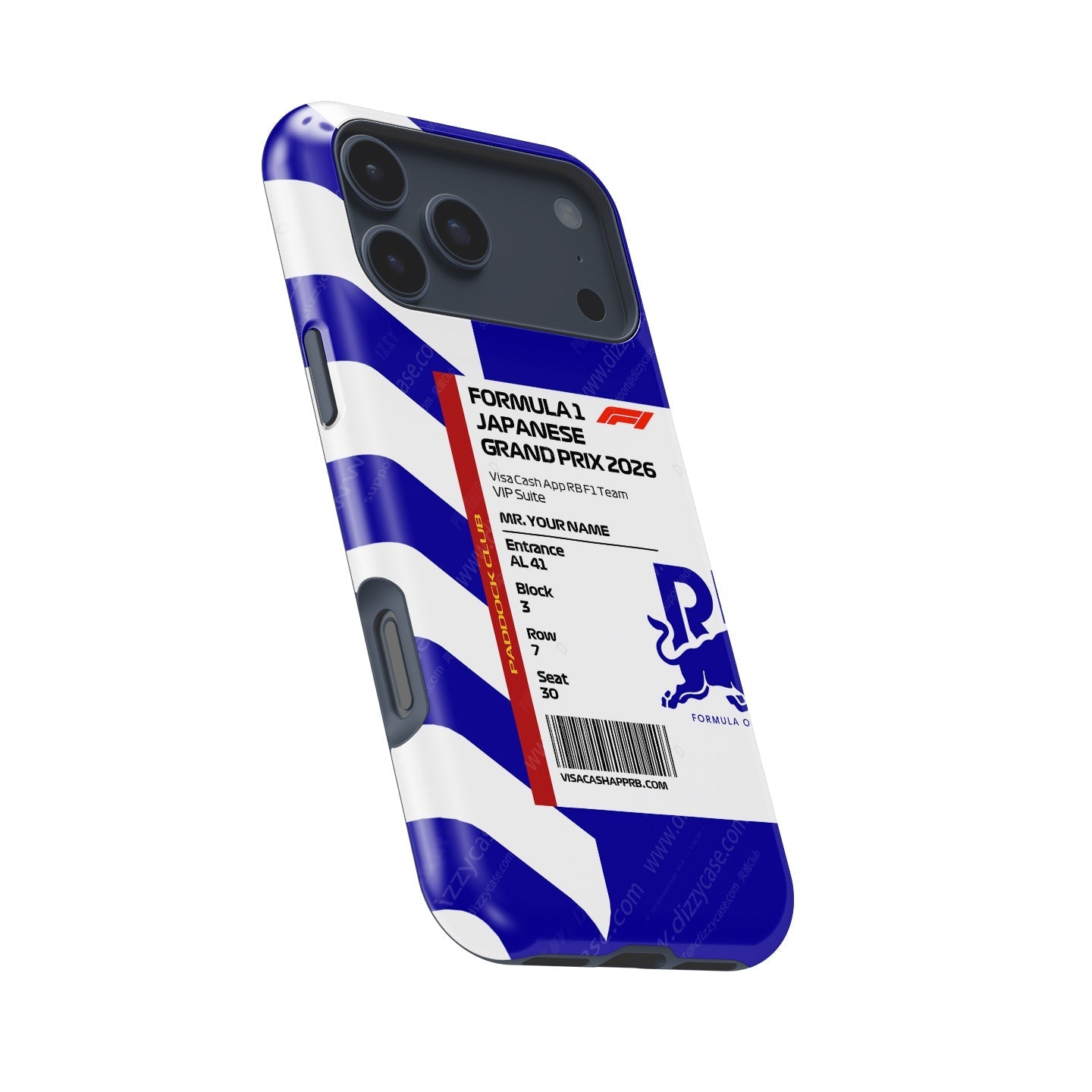 Custom VCARB VIP Pass iPhone Case - Japan 2026 (Suzuka)