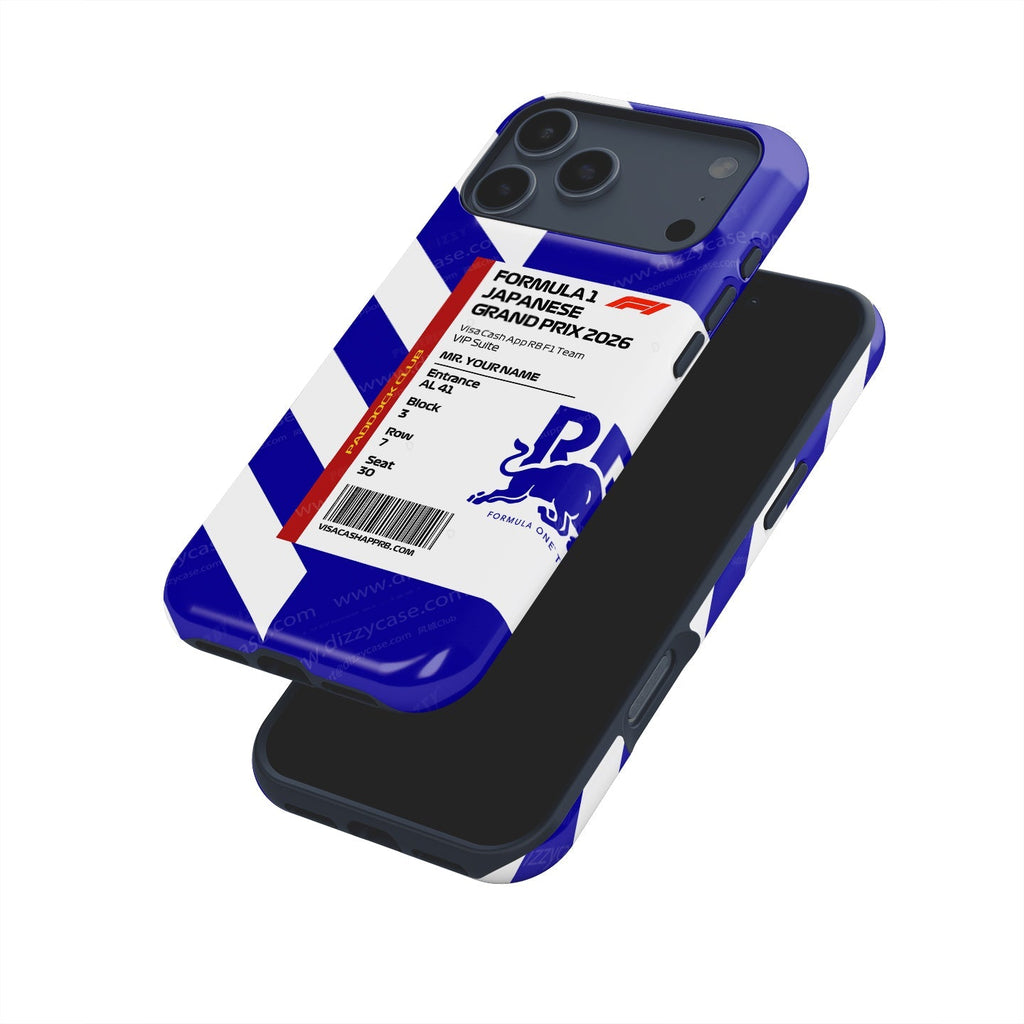 Custom VCARB VIP Pass iPhone Case - Japan 2026 (Suzuka)