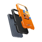 Alex Albon 2025 Miami GP Helmet Phone Case ?¡ìC Florida Orange Edition for iPhone