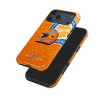 Alex Albon 2025 Miami GP Helmet Phone Case ?¡ìC Florida Orange Edition for iPhone