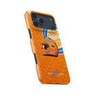 Alex Albon 2025 Miami GP Helmet Phone Case ?¡ìC Florida Orange Edition for iPhone