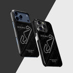 Grand Prix Heritage iPhone Case ?¡ìC Barcelona F1 Track Map