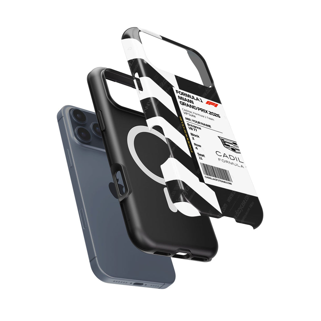 Custom Cadillac VIP Pass iPhone Case - Miami 2026