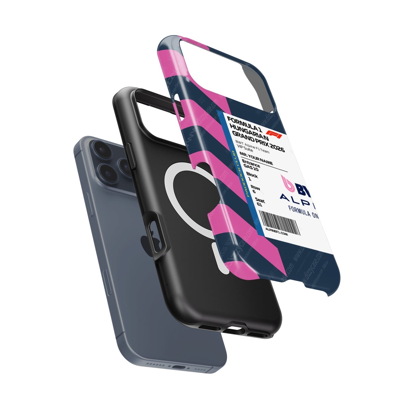 Custom Alpine VIP Pass iPhone Case - Hungary 2026