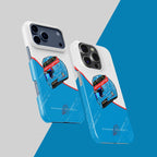Show Your Support with the George Russell GR63 2023 Helmet Phone Case
