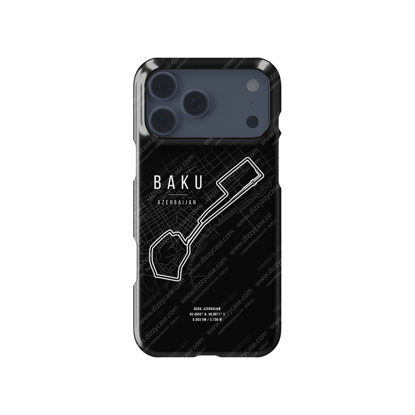 MagSafe Tough Case for iPhone - Azerbaijan GP Track Map