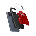 Charles Leclerc 2023 iPhone Case with Iconic Helmet Design