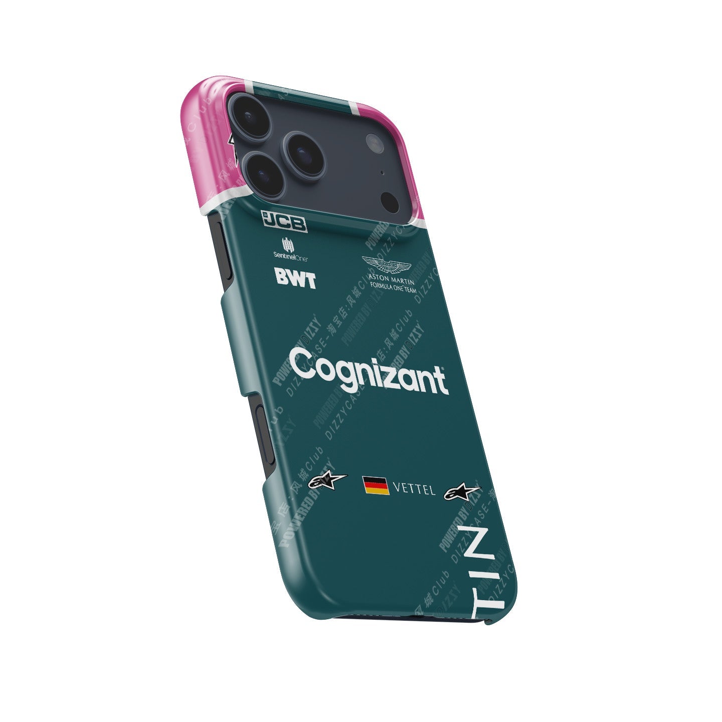 Aston Martin Sebastian Vettel F1 Case ?¡ìC Apple iPhone Models