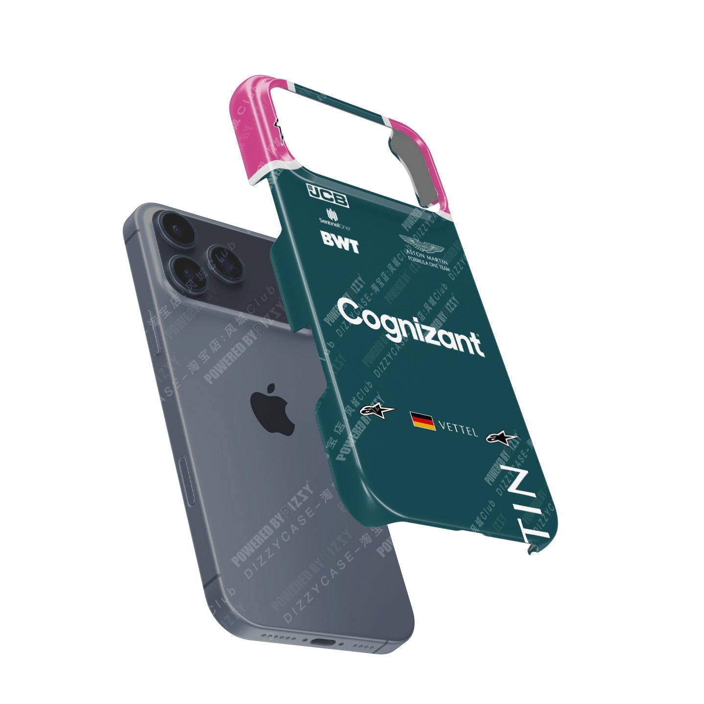 Aston Martin Sebastian Vettel F1 Case ?¡ìC Apple iPhone Models