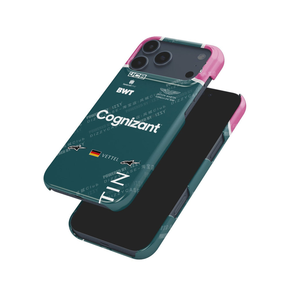Aston Martin Sebastian Vettel F1 Case ?¡ìC Apple iPhone Models