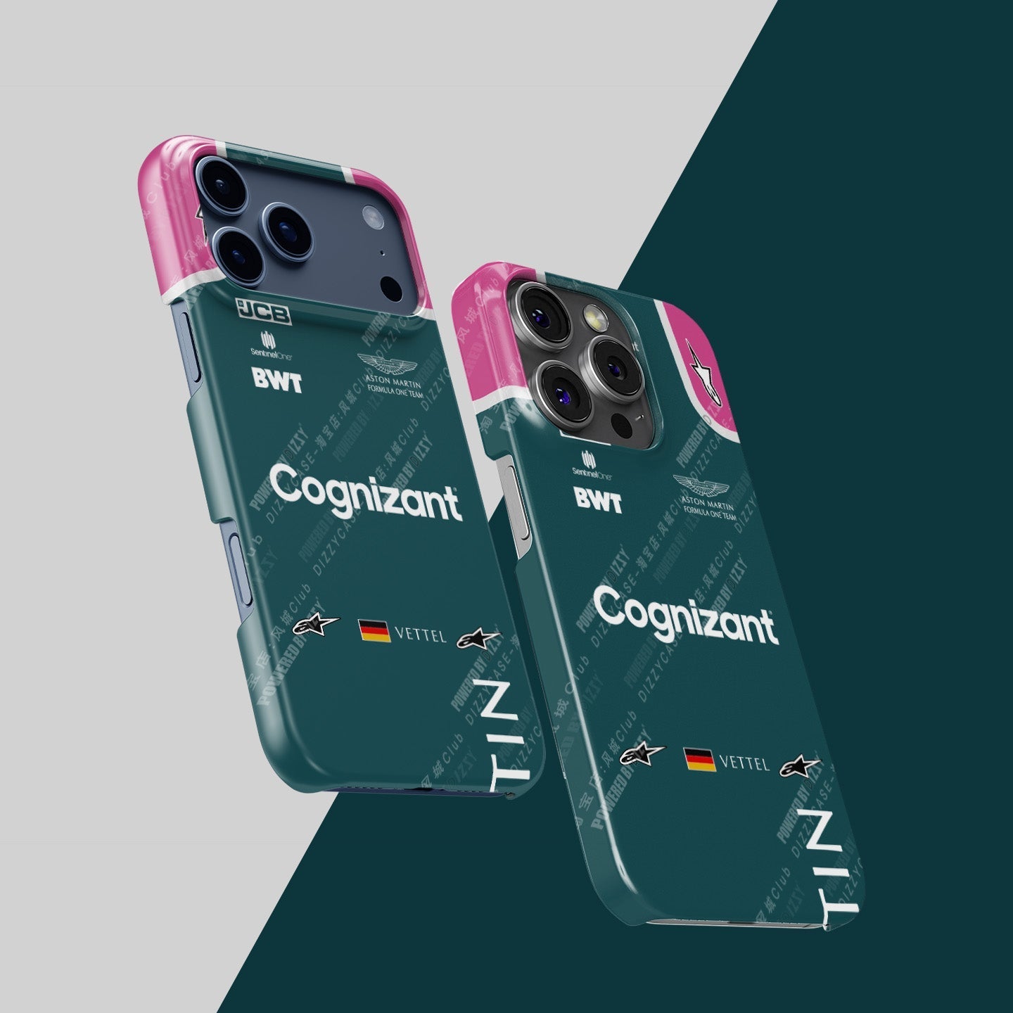 Aston Martin Sebastian Vettel F1 Case ?¡ìC Apple iPhone Models