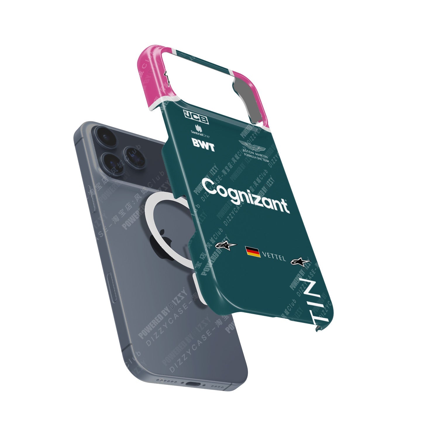 Aston Martin Sebastian Vettel F1 Case ?¡ìC Apple iPhone Models