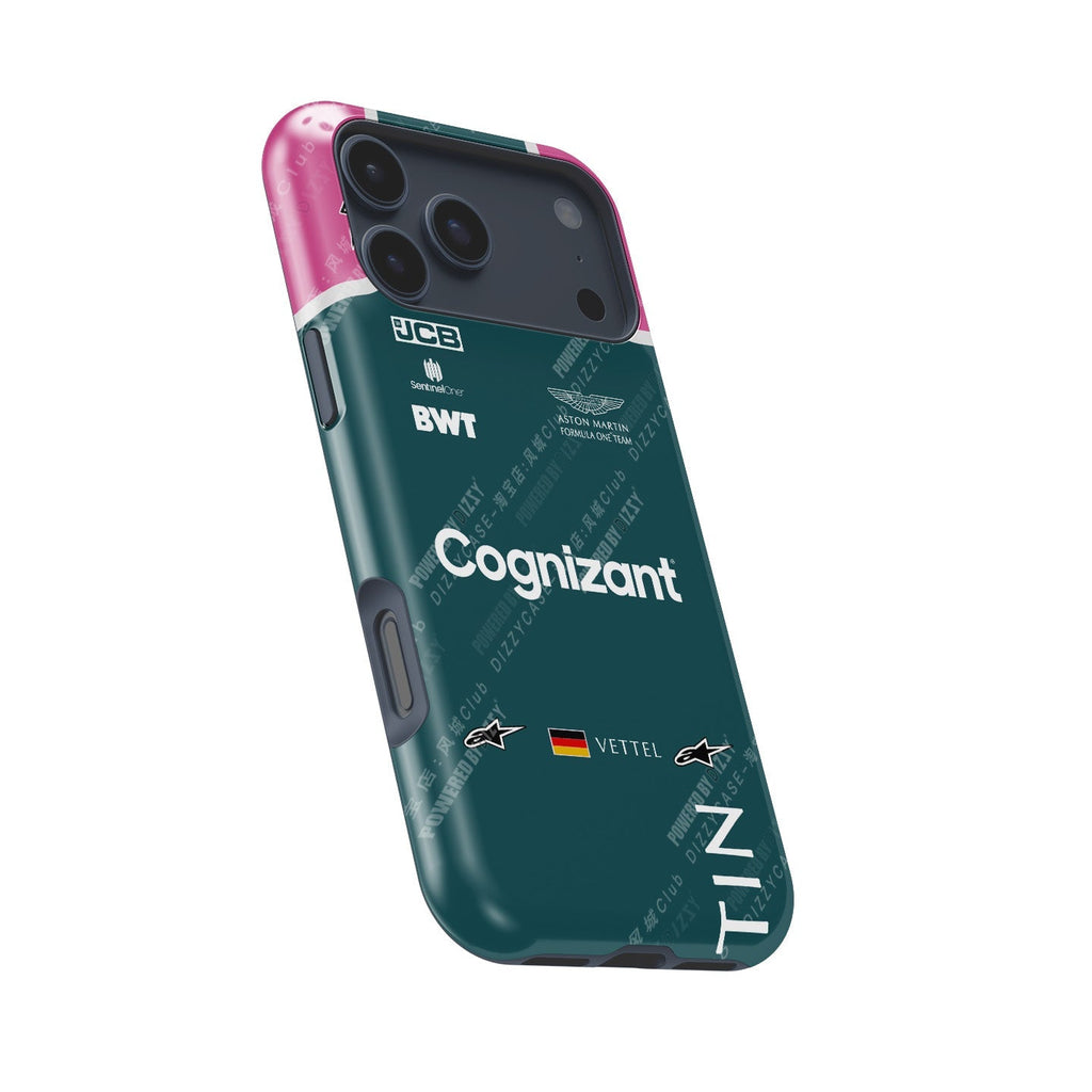 Aston Martin Sebastian Vettel F1 Case ?¡ìC Apple iPhone Models