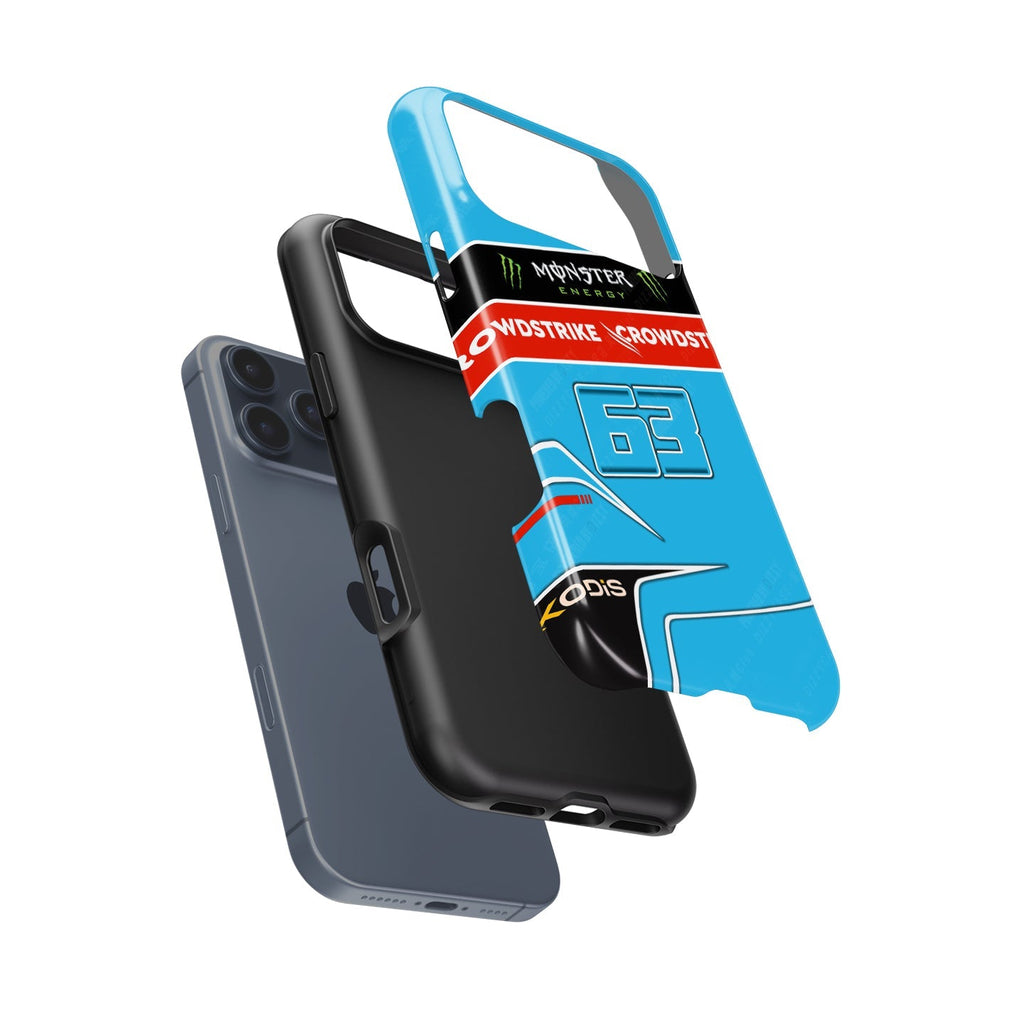 George Russell GR63 Helmet Phone Case ?¡ìC F1 Fan Must-Have!