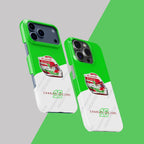 Charles Leclerc 2024 Italian Grand Prix Helmet iPhone Case ?¡ìC Ferrari Edition