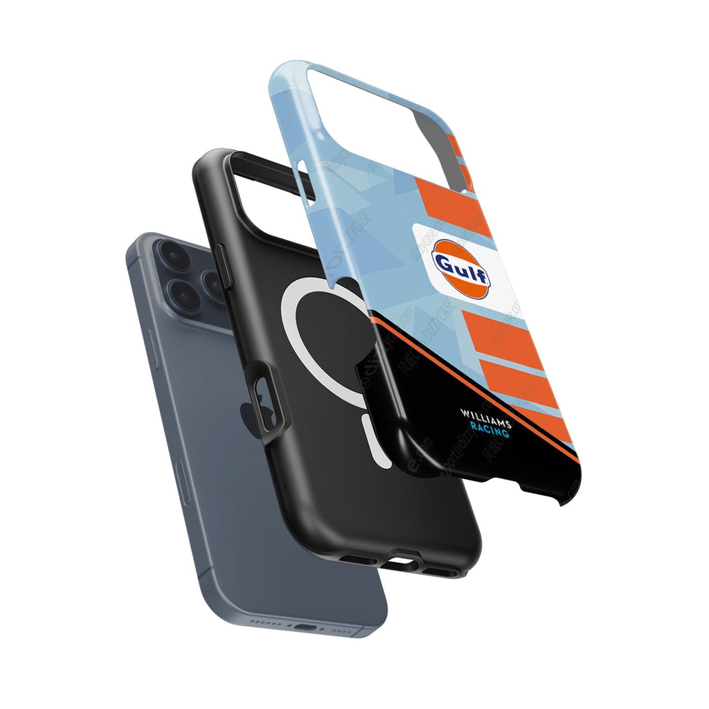 Celebrate F1 with the Williams Gulf Livery iPhone Case