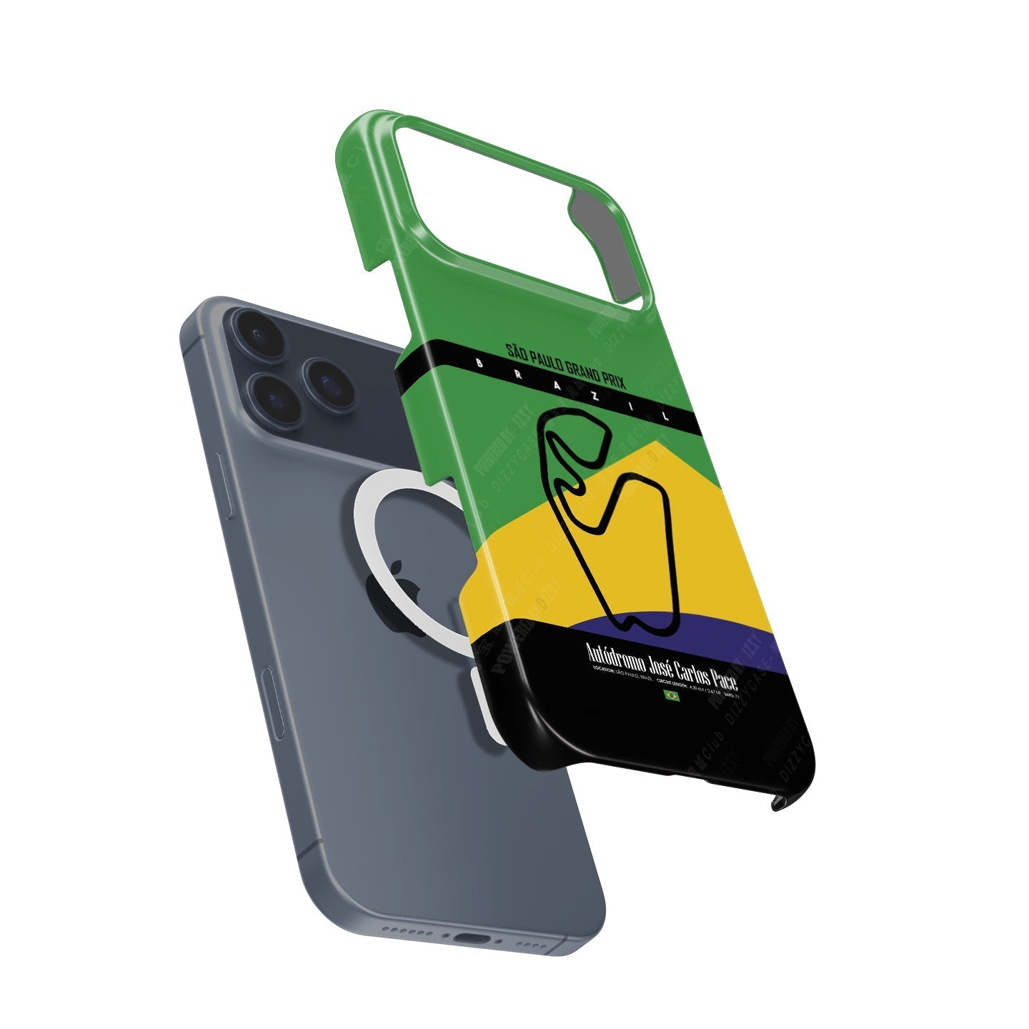 S?o Paulo Grand Prix iPhone Case ?¡ìC Iconic Track Map