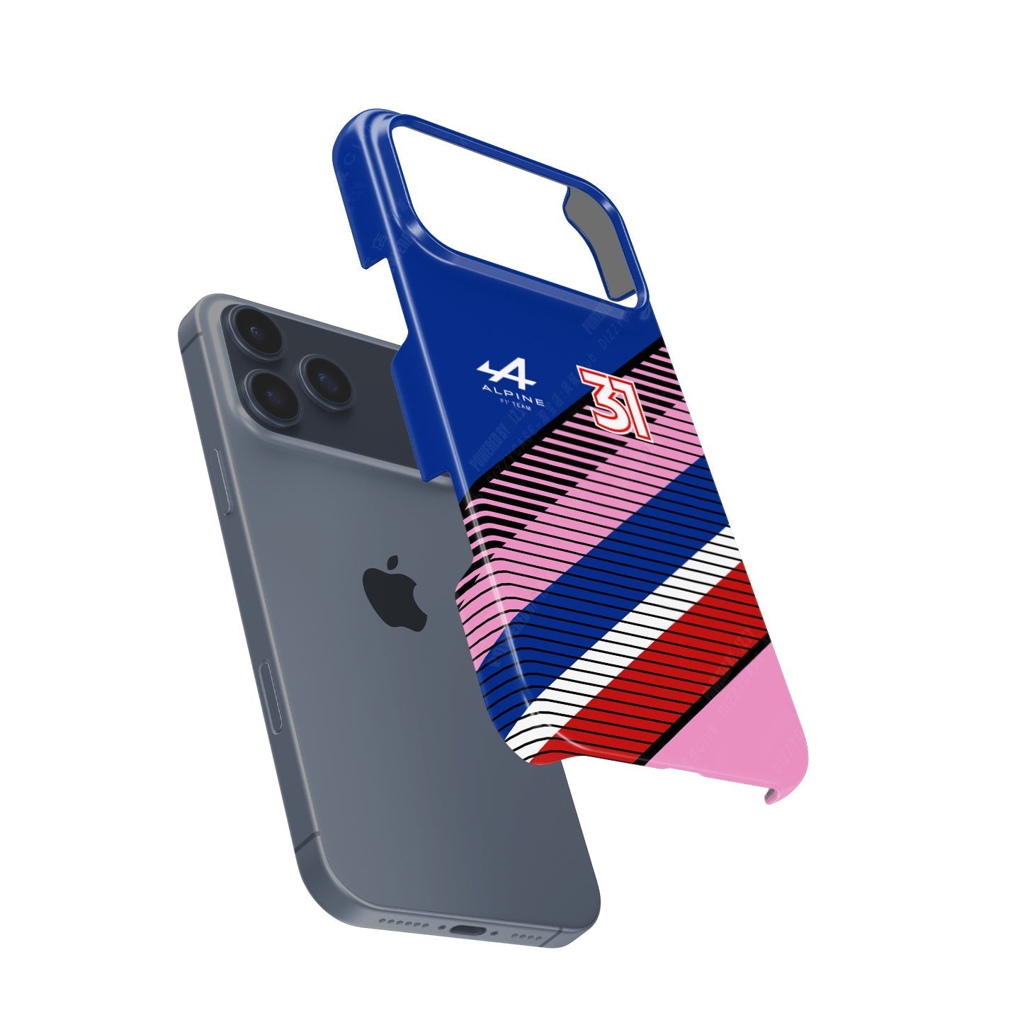F1 2022 Esteban Ocon Alpine iPhone Case - Sleek & Tough Protection