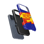 Carlos Sainz 2025 Williams Helmet Edition Phone Case ?¡ìC Spanish Spirit Design for iPhone