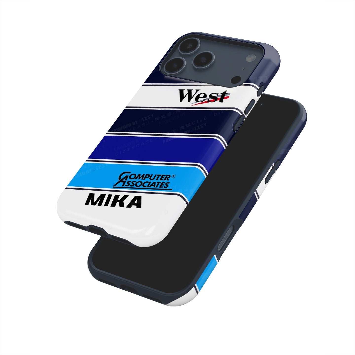F1 Legend Mika H?kkinen Helmet Phone Case ?¡ìC Tough, Stylish & Iconic